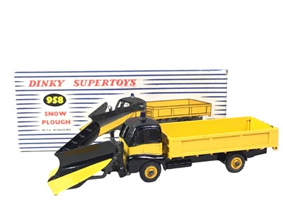 Lot 245 - DINKY SUPERTOYS, SNOW PLOUGH