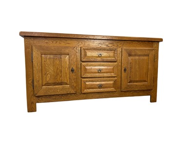 Lot 267 - MODERN OAK SIDEBOARD