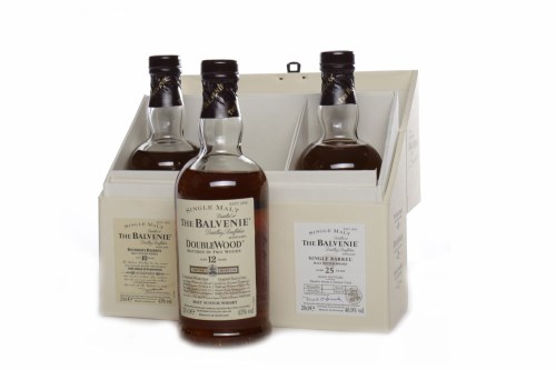 Lot 1285 - BALVENIE MALT MASTER'S SELECTION TRIPACK- 3 x...