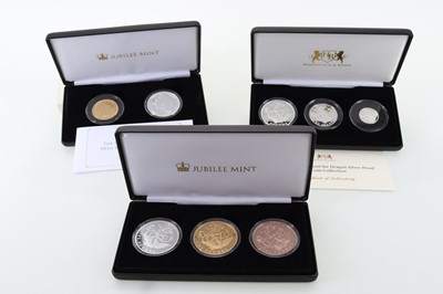 Lot 70 - COLLECTION OF COMMEMORATIVE SILVER COIN SETS