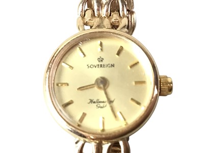 Lot 398 - SOVEREIGN LADY'S WRIST WATCH