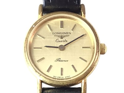 Lot 438 - LONGINES LADY'S WRIST WATCH