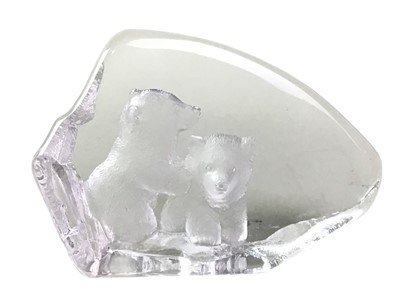 Lot 441 - TWO GLASS PAPERWEIGHTS