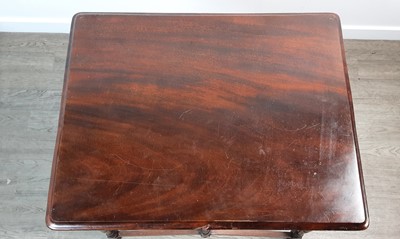 Lot 1297 - IN THE MANNER OF PHILIP WEBB FOR MORRIS & CO, ARTS & CRAFTS MAHOGANY TABLE