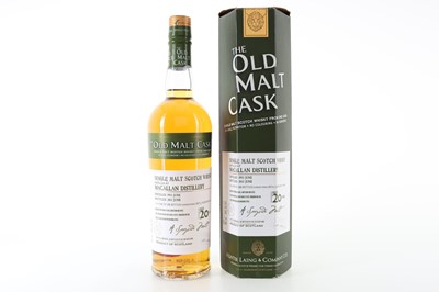 Lot 240 - MACALLAN 1993 20 YEAR OLD HUNTER LAING OLD MALT CASK