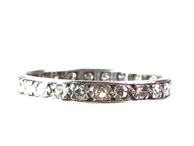 Lot 547 - DIAMOND ETERNITY RING