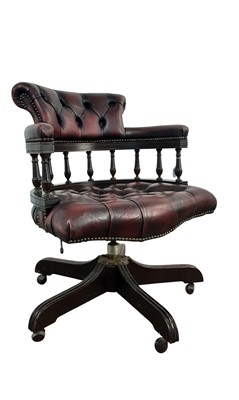 Lot 483 - CAPTAIN'S CHAIR