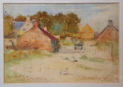 Lot 626 - JAMES MACMASTER RSW RBA (SCOTTISH 1856 - 1913)