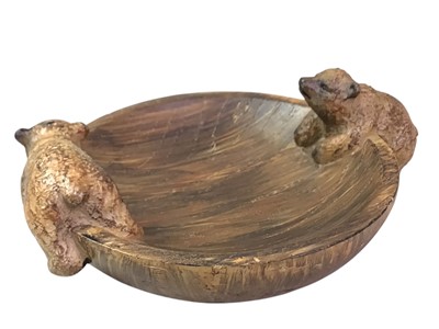 Lot 615 - BLACK FOREST STYLE BOWL