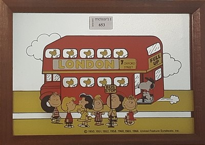 Lot 653 - NOVELTY SNOOPY MIRROR
