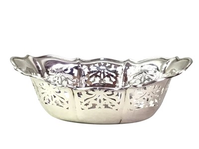 Lot 299 - TWO SILVER BON BON DISHES