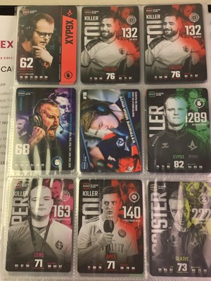 Lot 288 - COLLECTION OF KOLEX E SPORTS LEAGUE TRADING CARDS