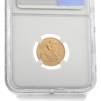 Lot 127 - RARE GEORGE VI GOLD HALF SOVEREIGN