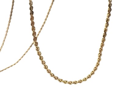 Lot 684 - TWO NECKCHAINS
