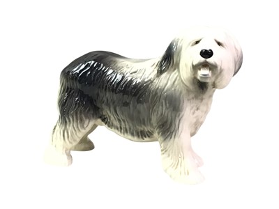 Lot 323 - NAO FIGURE OF A DOG
