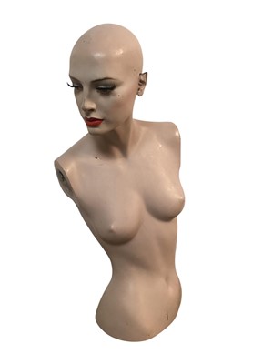 Lot 691 - TWO FEMALE MANNEQUINS