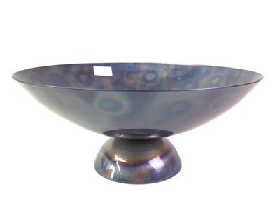 Lot 608 - ROB MULHOLLAND CONTEMPORARY METAL BOWL, - NIL VALUE