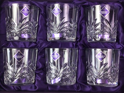 Lot 739 - EDINBURGH CRYSTAL, FOUR BOXED SETS