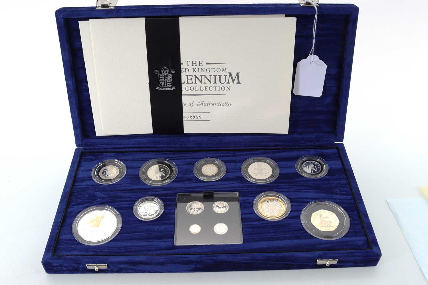 Lot 130 - THE UNITED KINGDOM MILLENNIUM SILVER COLLECTION