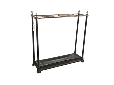 Lot 753 - BRASS STICK STAND