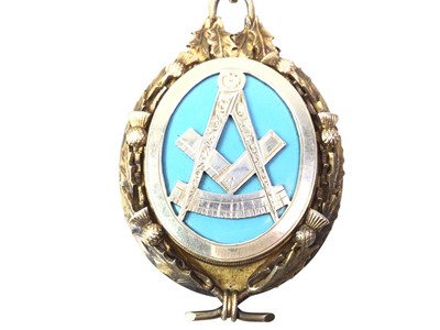 Lot 326 - MASONIC SILVER JEWEL
