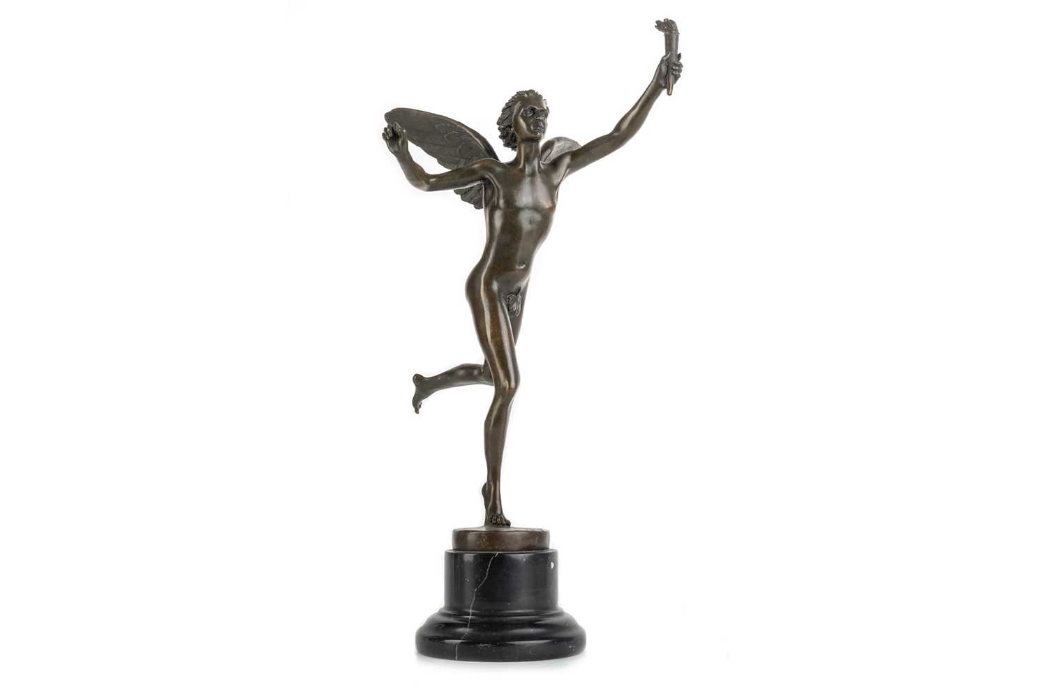 Lot 1237 - BRONZE FIGURE