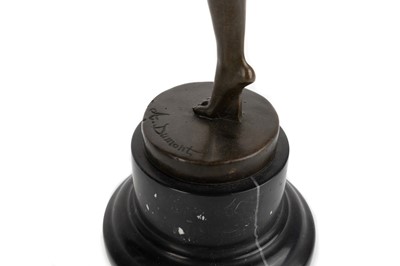 Lot 1237 - BRONZE FIGURE