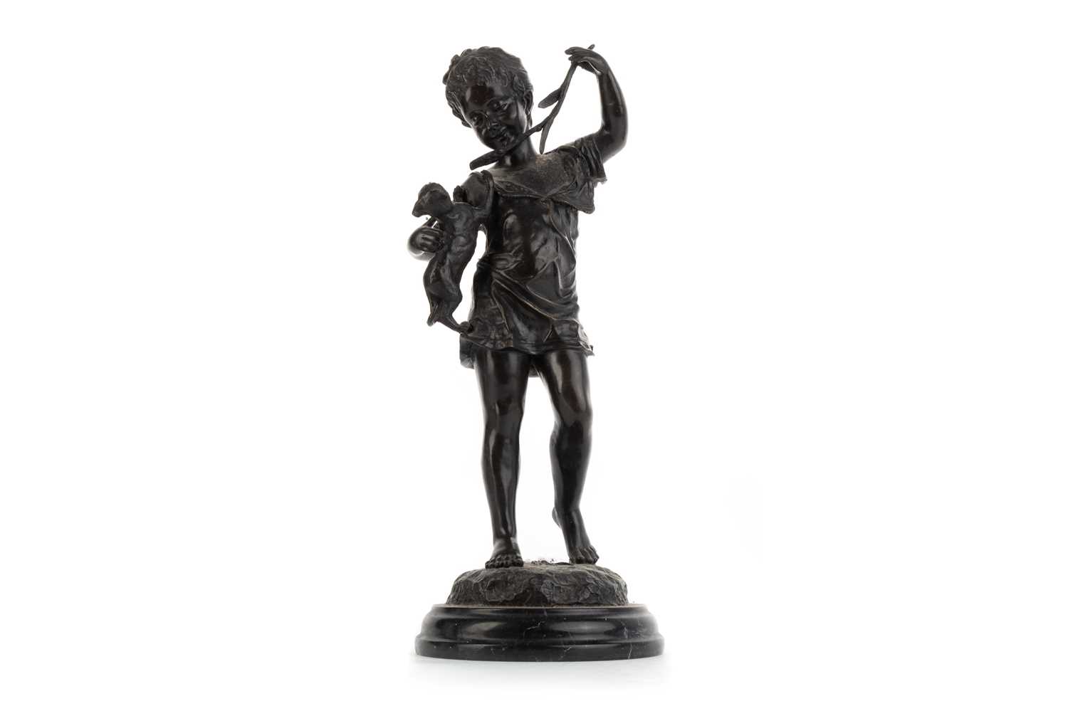 Lot 1238 - BRONZE FIGURE