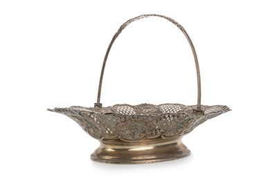 Lot 1044 - VICTORIAN SILVER FRUIT BASKET