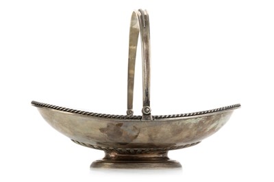 Lot 1047 - VICTORIAN SILVER BASKET