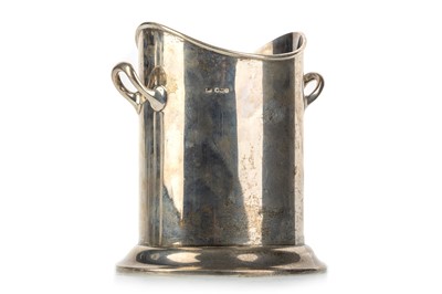 Lot 1049 - GEORGE V SILVER CHAMPAGNE BUCKET
