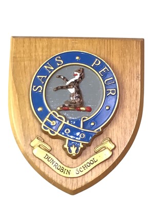 Lot 336 - COLLECTION OF CLANS AND CRESTED WALL SHIELDS