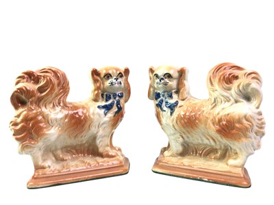 Lot 331 - PAIR OF BO'NESS DOG FIGURES