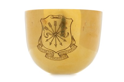Lot 1300 - AN EXTRAORDINARY ARMORIAL CEREMONIAL CUP
