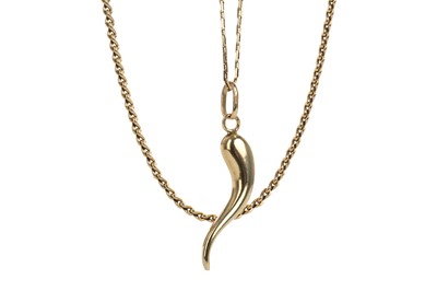 Lot 604 - TWO GOLD CHAINS