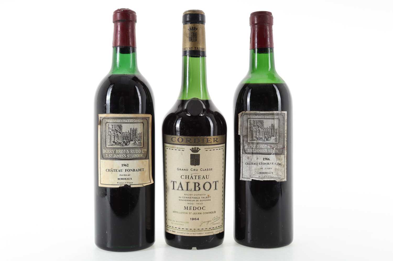 Lot 262 - 3 BOTTLES OF BORDEAUX RED WINE