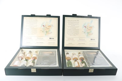 Lot 203 - 2 CLASSIC MALTS OF SCOTLAND MINIATURE PACKS 6 X 5CL