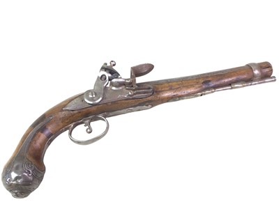 Lot 322 - REPLICA FLINTLOCK PISTOL