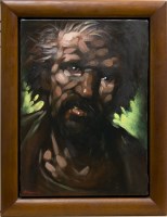 Lot 62 - * PETER HOWSON OBE, STUDY FOR SAINT ANDREW oil...