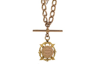 Lot 625 - EDWARDIAN WATCH ALBERT