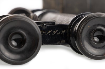 Lot 976 - PAIR OF MILITARY STYLE FIELD GLASSES
