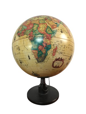 Lot 245 - ILLUMINATING TABLE GLOBE