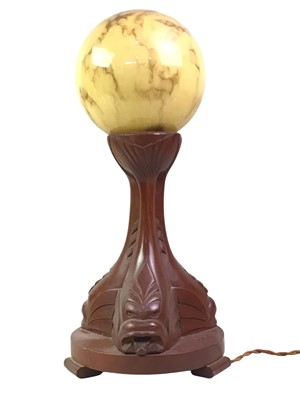Lot 246 - ART DECO TABLE LAMP