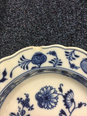 Lot 1240 - SET OF TEN MEISSEN PORCELAIN PLATES