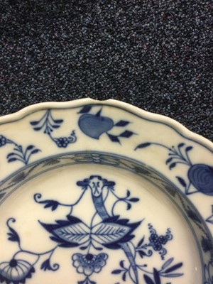 Lot 1240 - SET OF TEN MEISSEN PORCELAIN PLATES