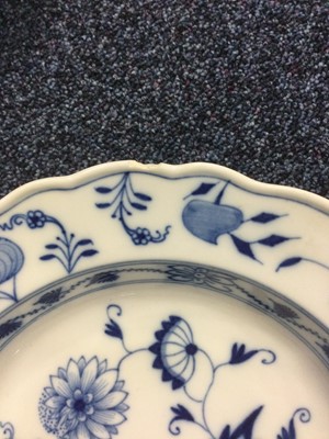 Lot 1240 - SET OF TEN MEISSEN PORCELAIN PLATES