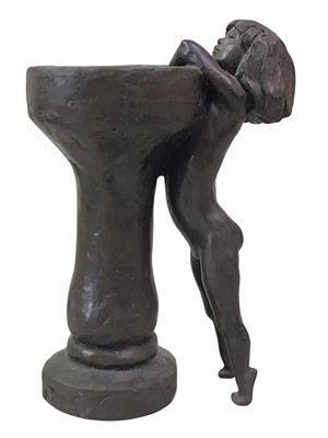 Lot 318 - TWO RESIN SCULPTURES