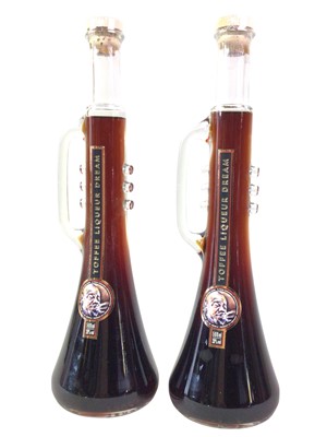 Lot 310 - TWO BOTTLES OF LOUIS ARMSTRONG TOFFEE LIQUEUR DREAM 50CL