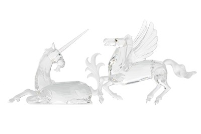 Lot 546 - THREE SWAROVSKI FIGURES