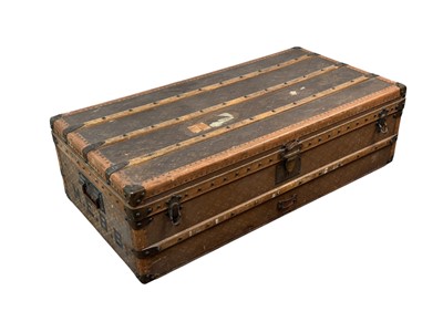Lot 1366 - AUX ETATS UNIS OF PARIS TRAVEL TRUNK